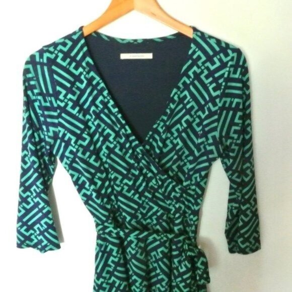 41 Hawthorn Renesme Jersey‎ Faux Wrap Dress Medium - Picture 6 of 14